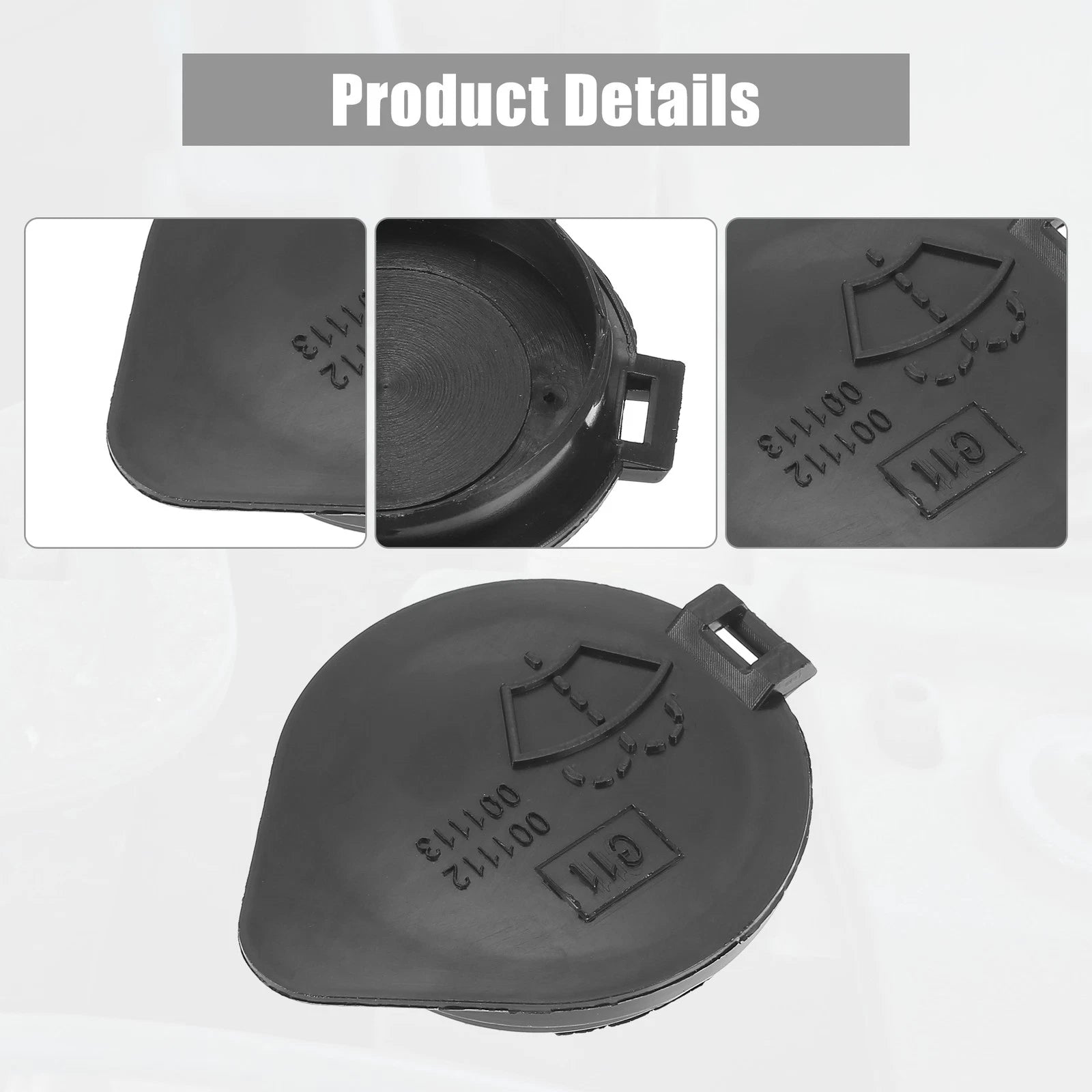Windscreen Washer Fluid Reservoir Cap 2 Pcs Replacement for Lexus Toyota (2008–2022)