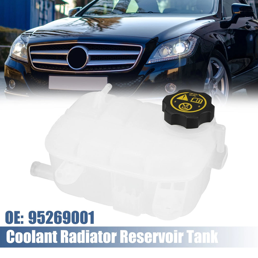 Coolant Reservoir Tank Set with Cap Replacement for Buick (2000–2010)