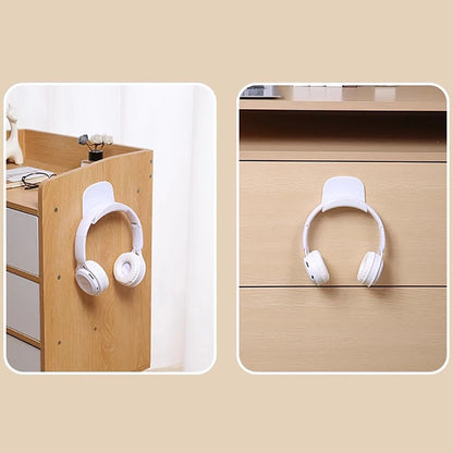 Adhesive Headphone Holder Hook Mount, Headset Stand Holder Clip Under Desk