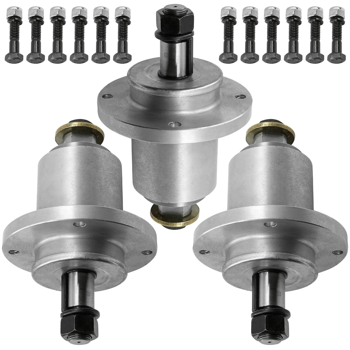 Qty 3 Spindle Assembly Replacement for Scag Freedom Z (2015–2018)