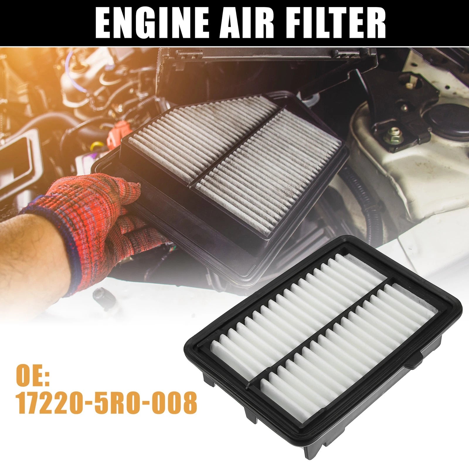 Engine Air Filter Replacement for Honda Fit (2015–2017)