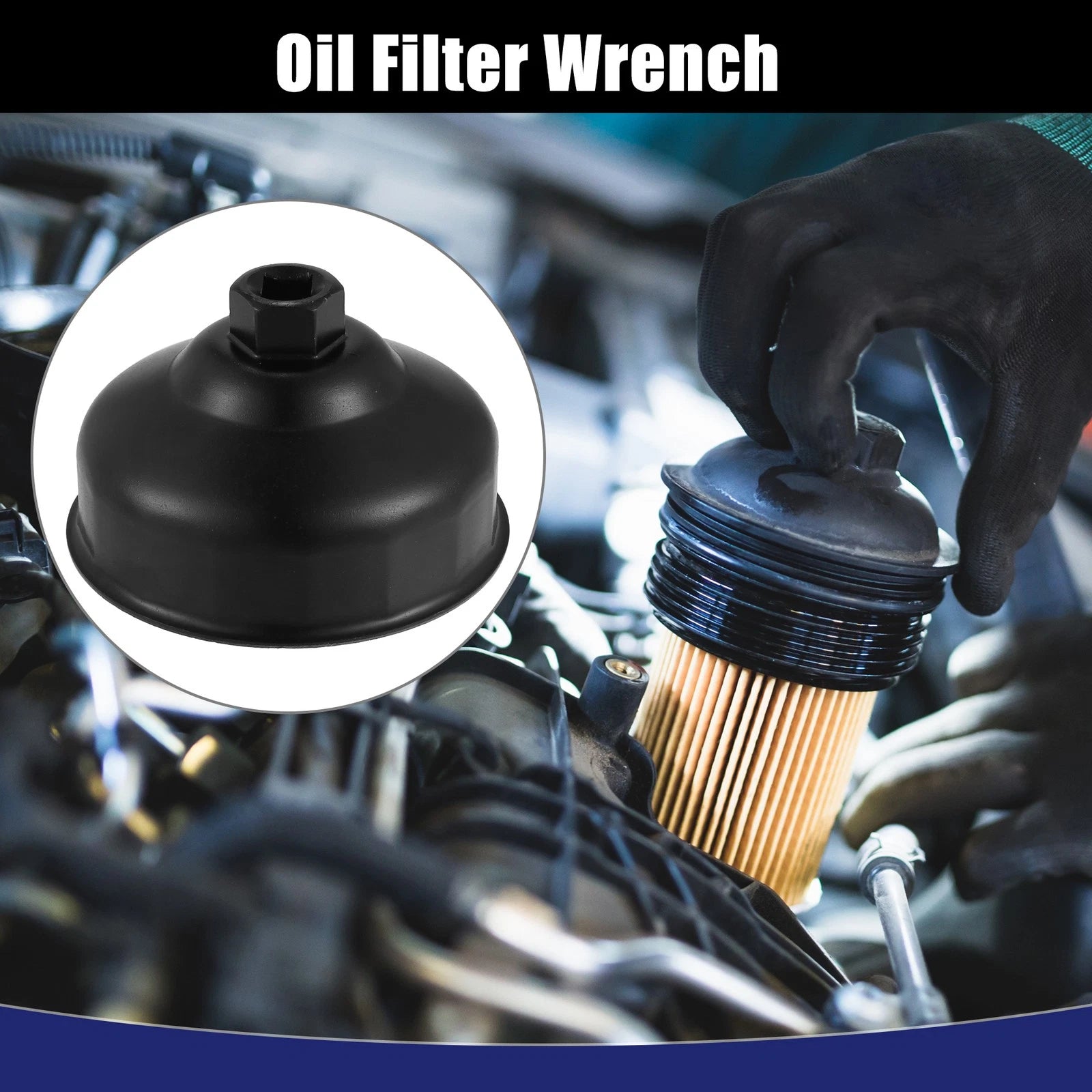 Oil Filter Wrench Socket Remover Tool 86mm 16 Flute for BMW (2000–2024)