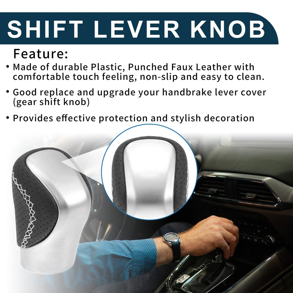 Gear Shift Knob Replacement for Lexus GS350 (2016–2020) Faux Leather