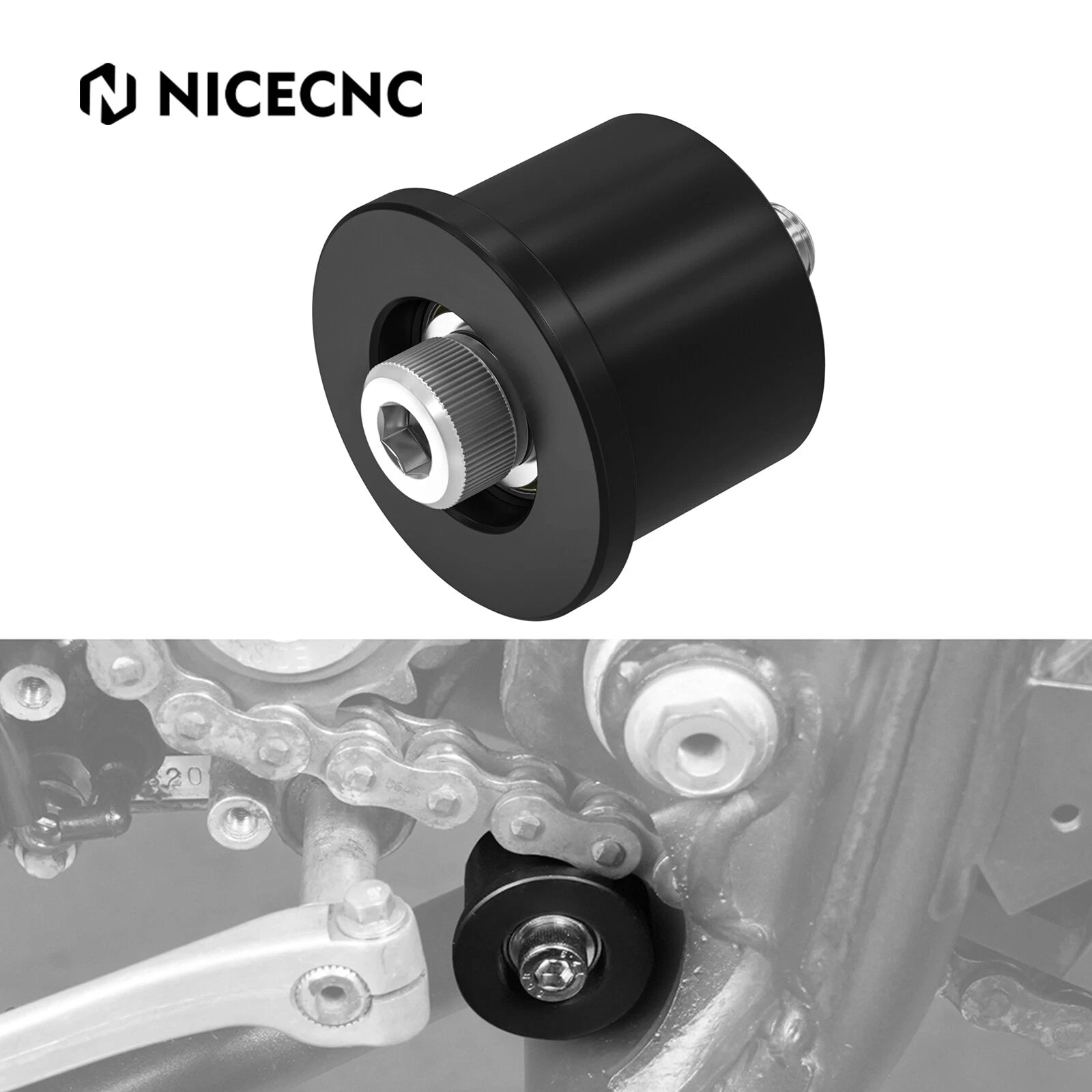 Lower Chain Roller Slider Guide for Honda TRX450ER TRX450R (2006–2014)