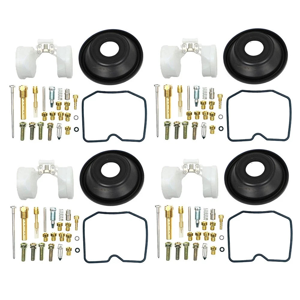 4X Carburetor Repair Kit for Kawasaki ZR750 (ZR-7) 2000, ZR750 (ZR-7S) 2001-2003