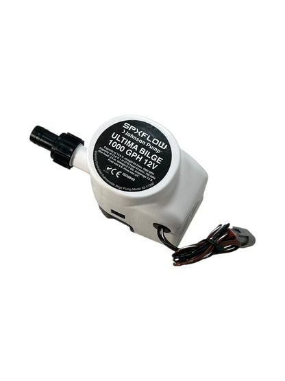 Johnson Pump Ultima Bilge Pump 1000GPH 12V for Marine Applications