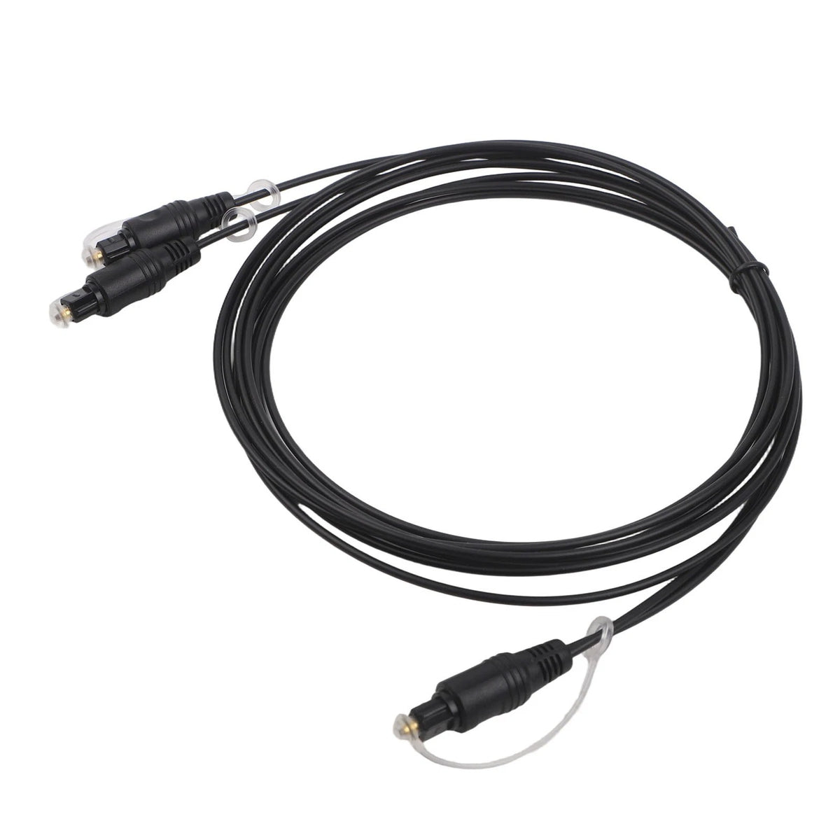 Digital Optical Audio Splitter for Audio Devices (1 to 2 Outputs)