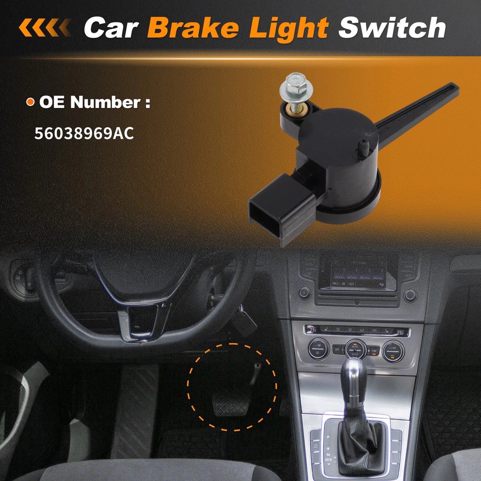 Brake Light Switch for Chrysler 300 (2011–2022)