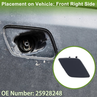 Washer Nozzle Cover Cap No.25928248 for Cadillac SRX (2010–2016) Unpainted