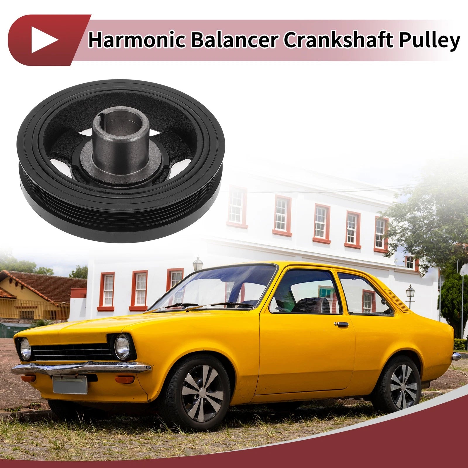Engine Harmonic Balancer Crankshaft Pulley for GMC Terrain 2018–2020