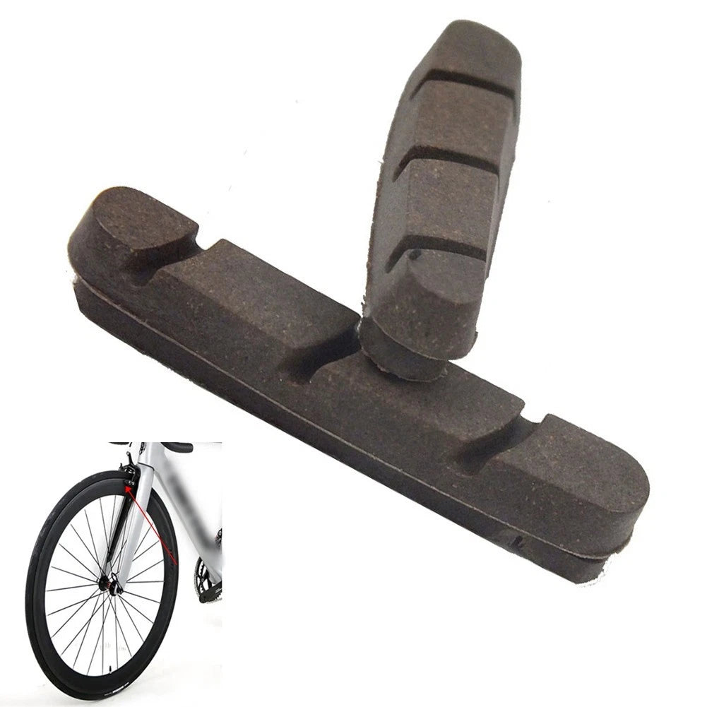 2X Bicycle Brake Pads for Road Bike (54.5mm)