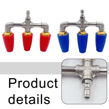 360 Rotation Turbo Nozzle for Various Cleaning Projects