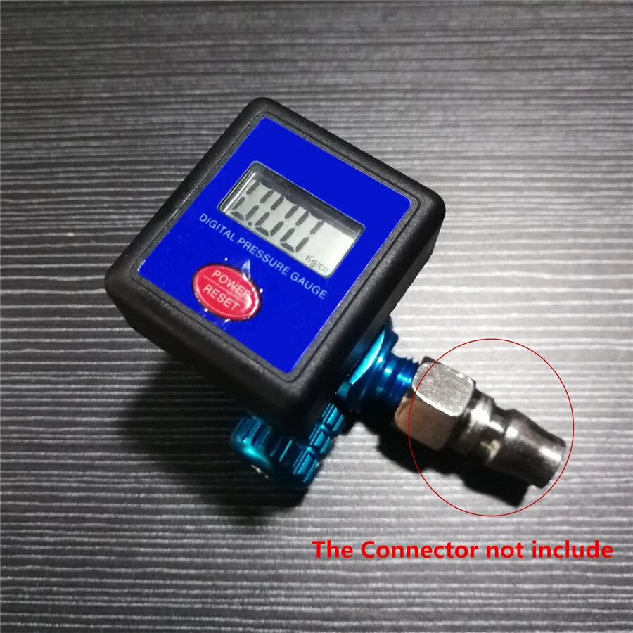 Digital Spray Gun Air Pressure Gauge with Water Separator Filter Tool