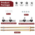 Set of 2 Tie Rod Ends for Can-Am Outlander Max 500 Renegade 500 (2013–2015)