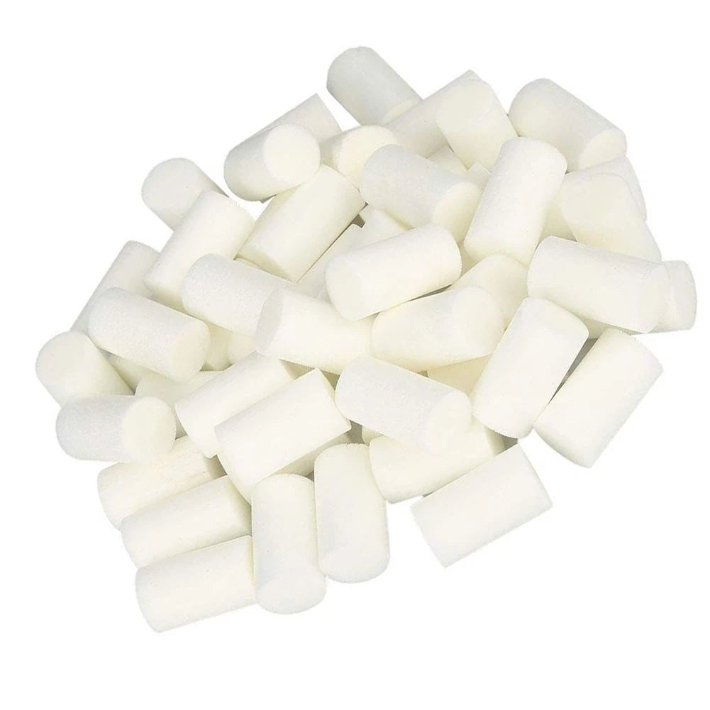 50PCS White Filter Sponge for Electric High Pressure Pump