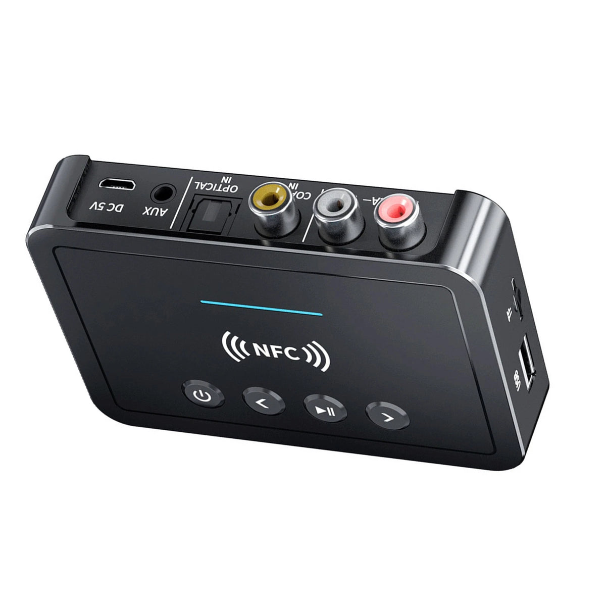 Bluetooth Receiver Adapter for DC 5V AUX/RCA/Optical/Coaxial (NFC)