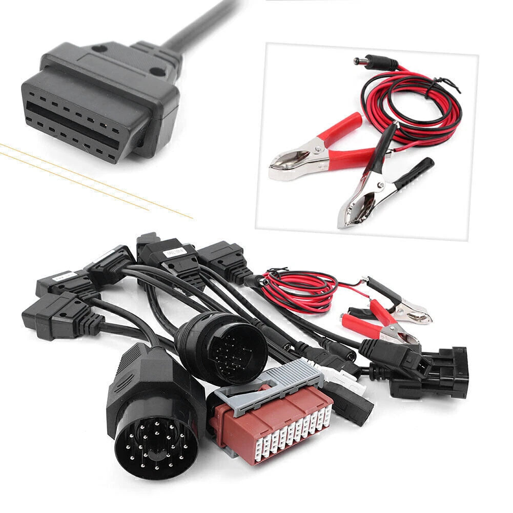 8pcs OBD2 Connector Cable for Diagnostic Tool Adapter (OBDII)