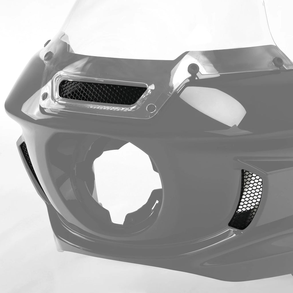 Front Fairing Mesh Vent Screen Grills for Harley Low Rider ST (2022–2026)