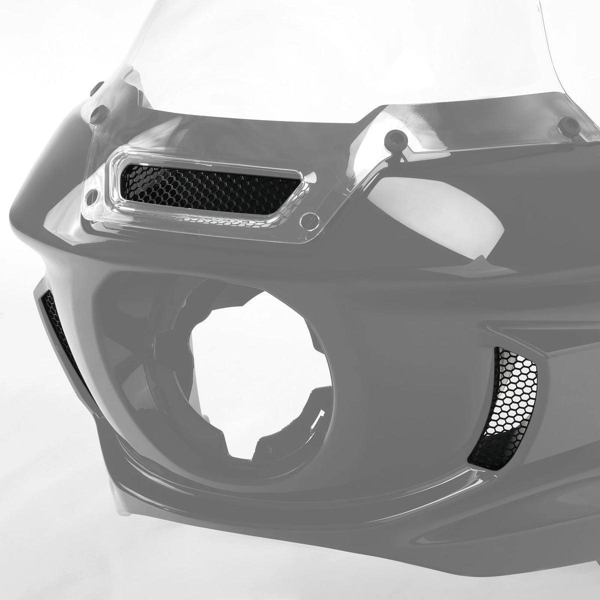 Front Fairing Mesh Vent Screen Grills for Harley Low Rider ST (2022–2026)