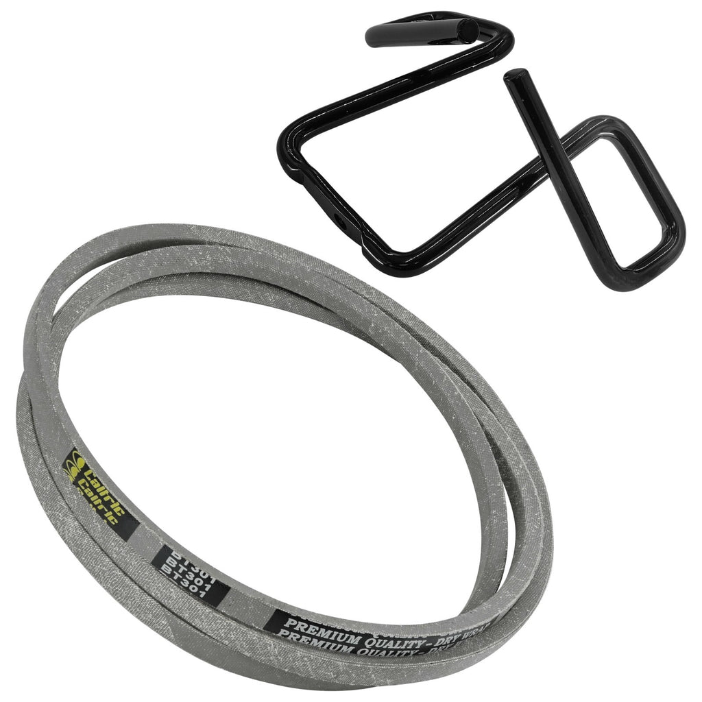 Belt with Guide for John Deere D110 D130 X126 E110 E130 100 Series (2010–2019)