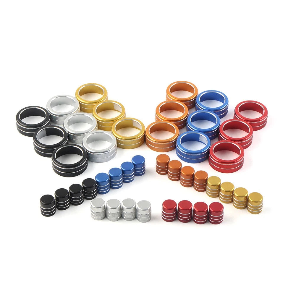 Central Control Switch Knob Ring Cover Trim for Honda Civic 2022+