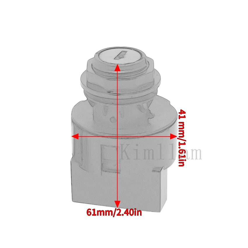 Ignition Key Switch Lock Set for Polaris Ranger 500/700/800 (2000–2019)