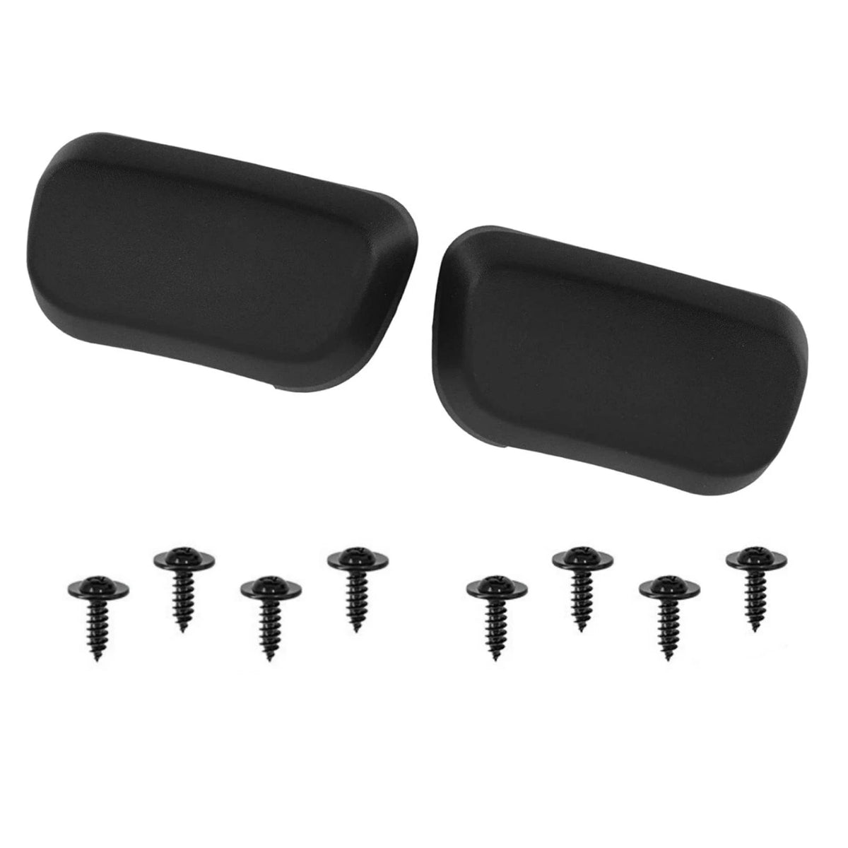 Set of 2 Running Board End Caps for Dodge Ram Crew Cab (68193113AA)