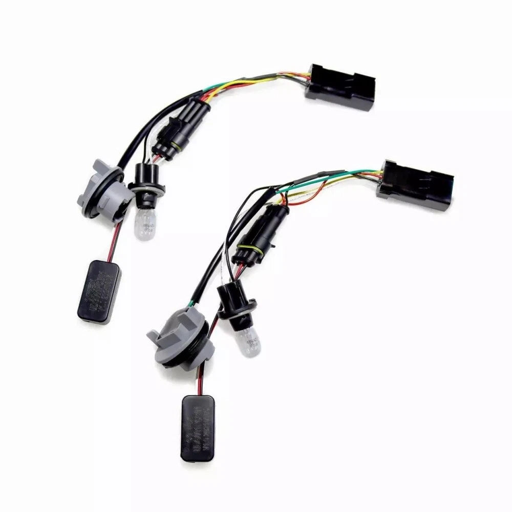 2X Tail Light Lamp Converter Harness 640011 for Ram 1500 2500 3500 (2013–2018)