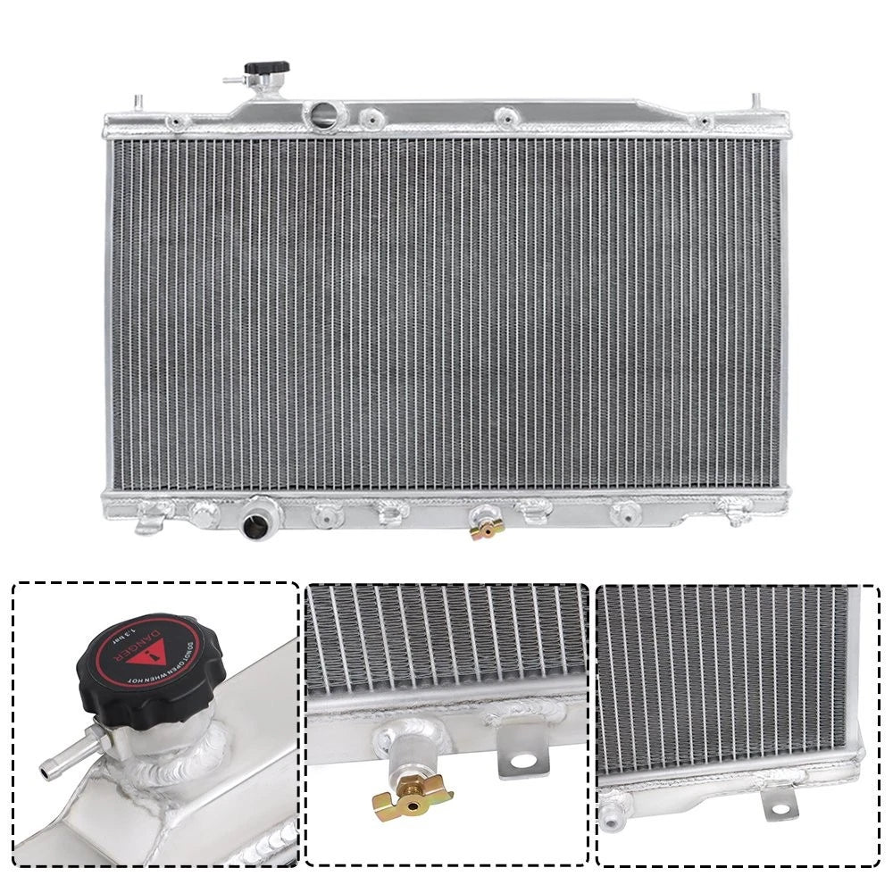 3-Row Aluminum Radiator for Honda CR-V 2007–2009 (2.4L)