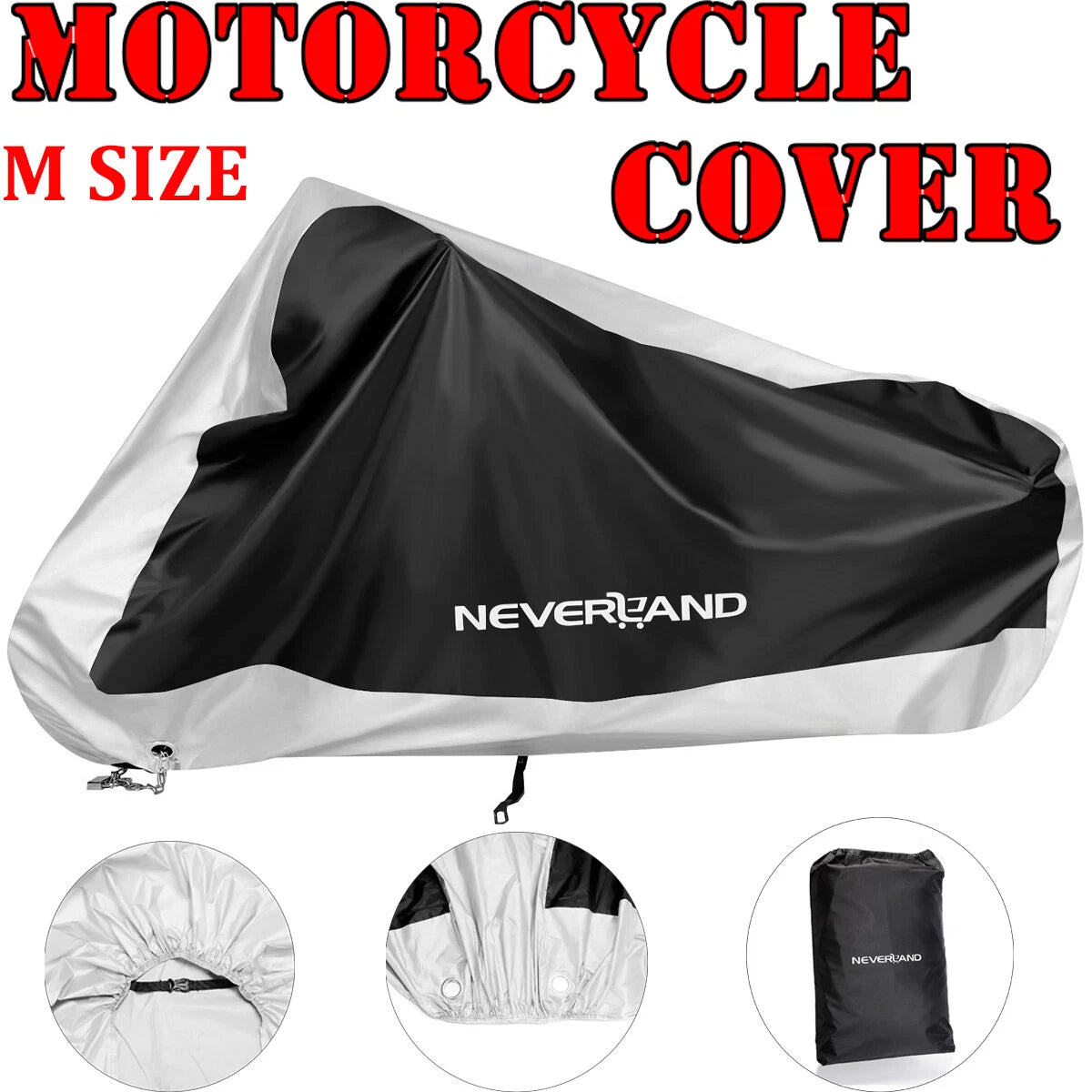 Motorcycle Cover for Kawasaki KX85 (Outside Storage, UV Protector)