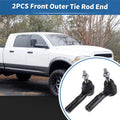 Front Outer Tie Rod End Links 2pcs for Dodge Dakota (2000–2004)