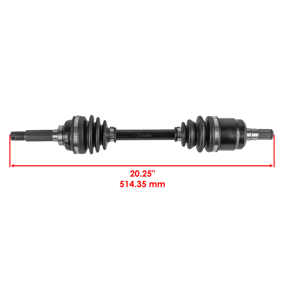 Caltric Front Left CV Axle Replacement for Suzuki Eiger 400 LT-F400F (2002–2004)