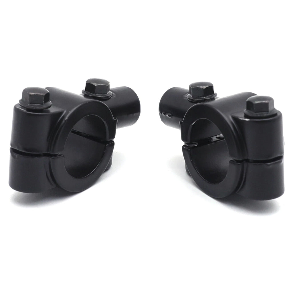 1" 25mm Motorcycle Handlebar Mirror Thread Mount Holder Clamp Adaptor