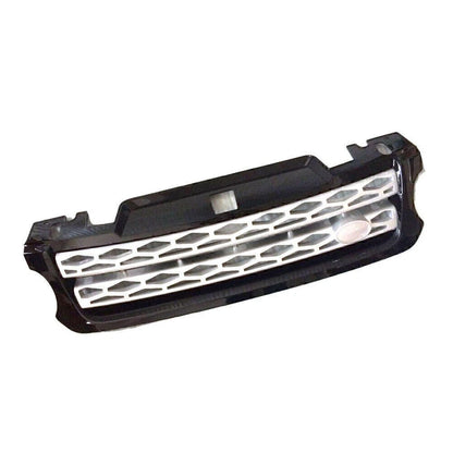 Front Bumper Upper Mesh Grille for Range Rover Sport (2014–2017) Black Silver