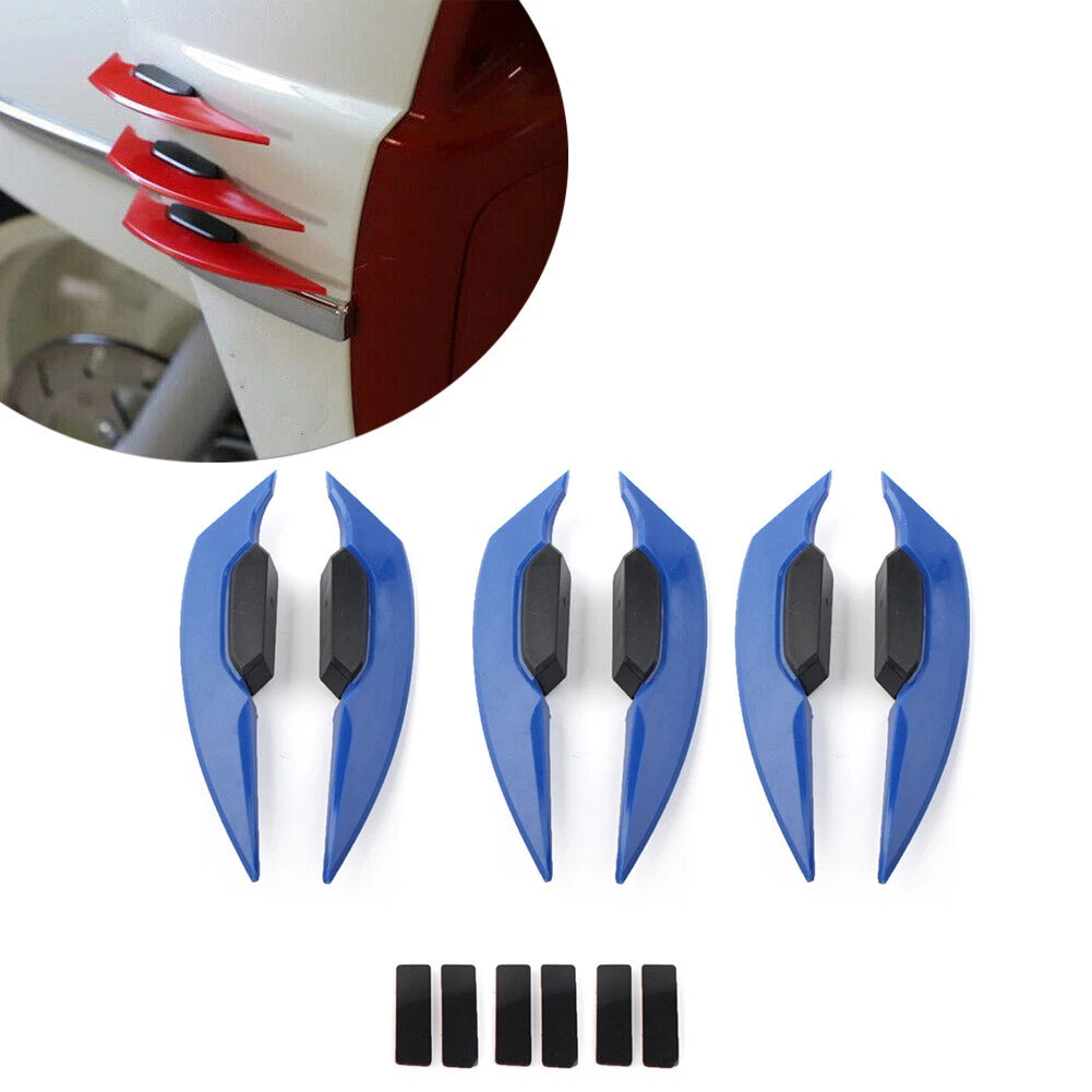 Motorcycle Fairing Winglets Side Spoiler Deflector Air Wing Kit Universal