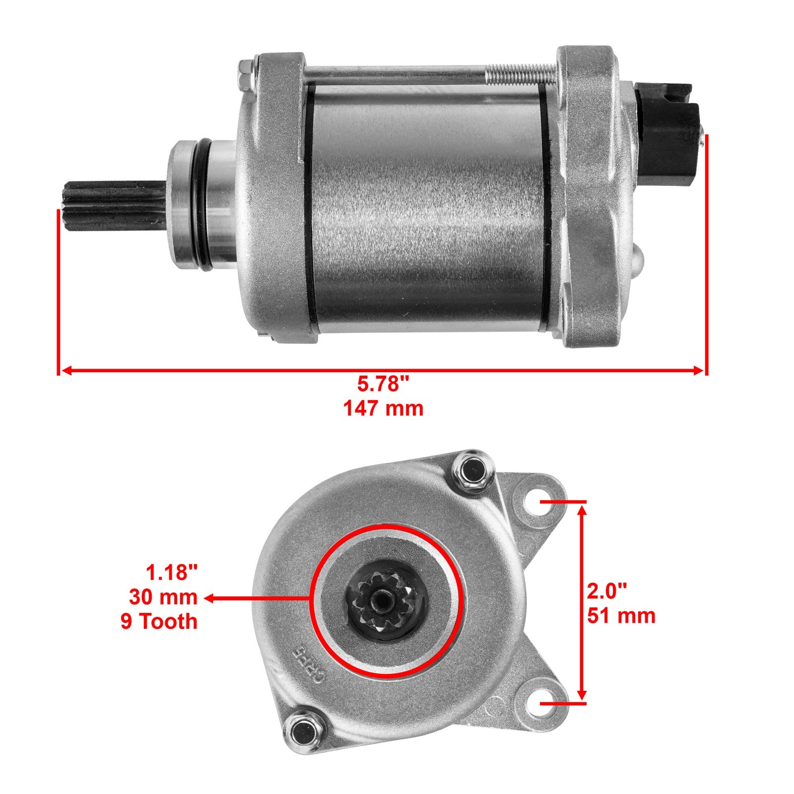Starter Motor Replacement for Honda Accord CR-V (2008–2018)