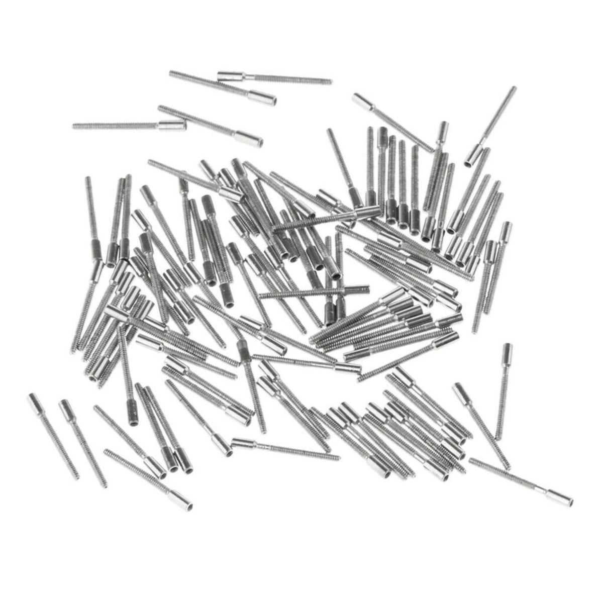 0.9mm Thread Stainless Steel Watch Stem Extender (100 Pack)