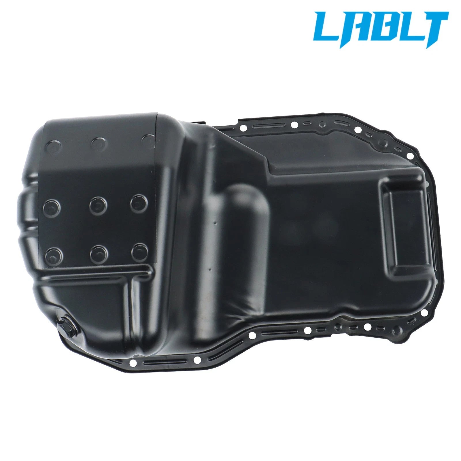 Black Engine Oil Pan with Drain Plug for Mitsubishi Lancer (2004–2006)