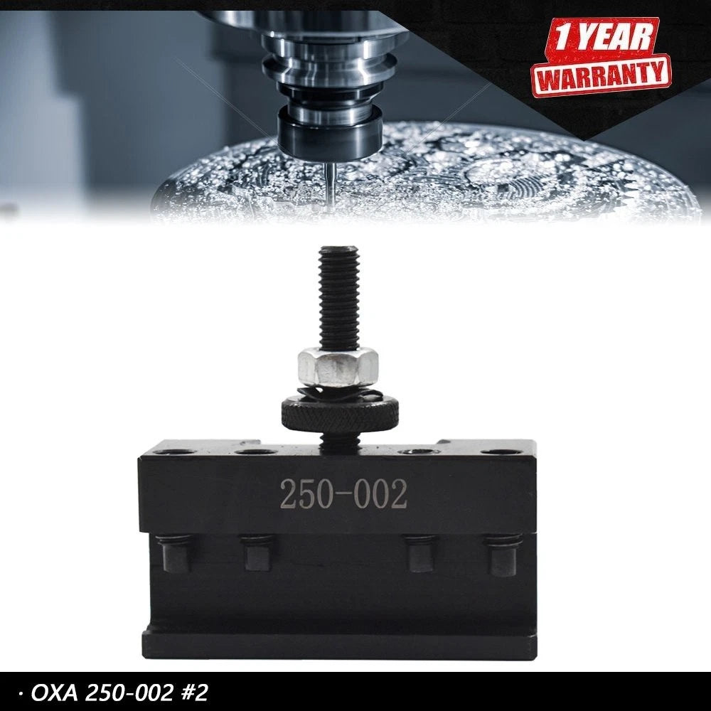 Quick Change Boring Turning Facing Tool Post Holder for CNC Lathe (OXA 250-002)