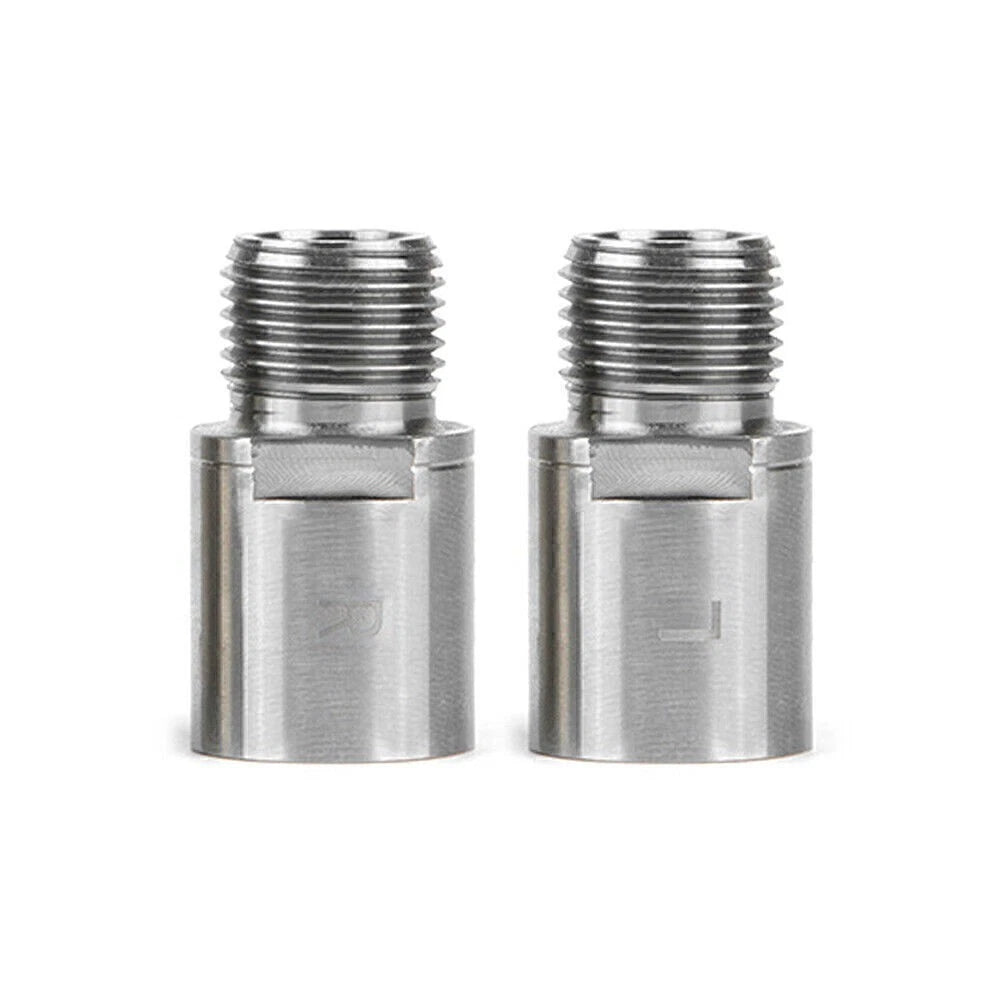 Pair Bike Pedal Extension 9/16" Thread 20mm for Bicycle