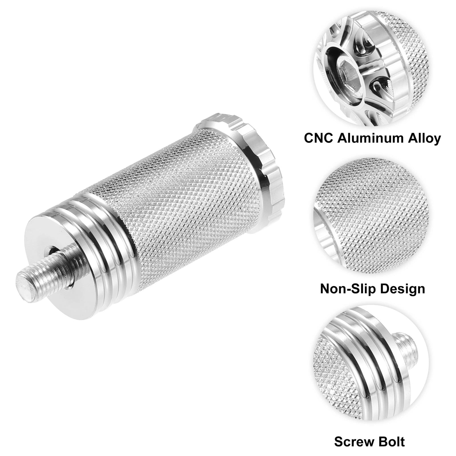 2pcs Shifter Peg Shift Lever CNC for Harley Davidson Dyna Chrome