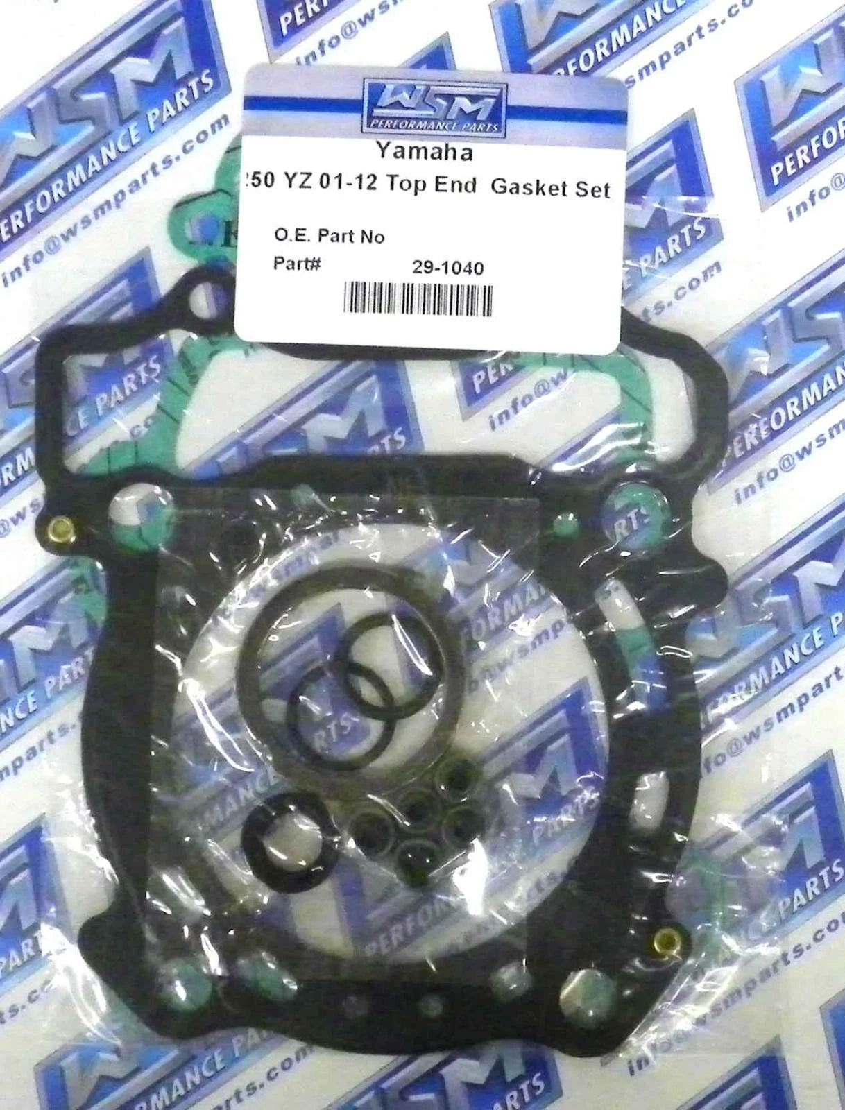 Top End Gasket Kit for Yamaha 250 WR-F / YZ-F (2001–2013) - 29-1040
