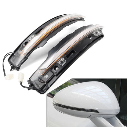 Clear Dynamic Side Mirror Turn Signal Light for Porsche Macan (2014–2023)