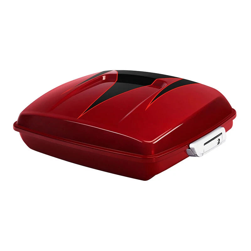 Razor Trunk for Harley Road Glide (2014–2025) Starfire Black/Atomic Red