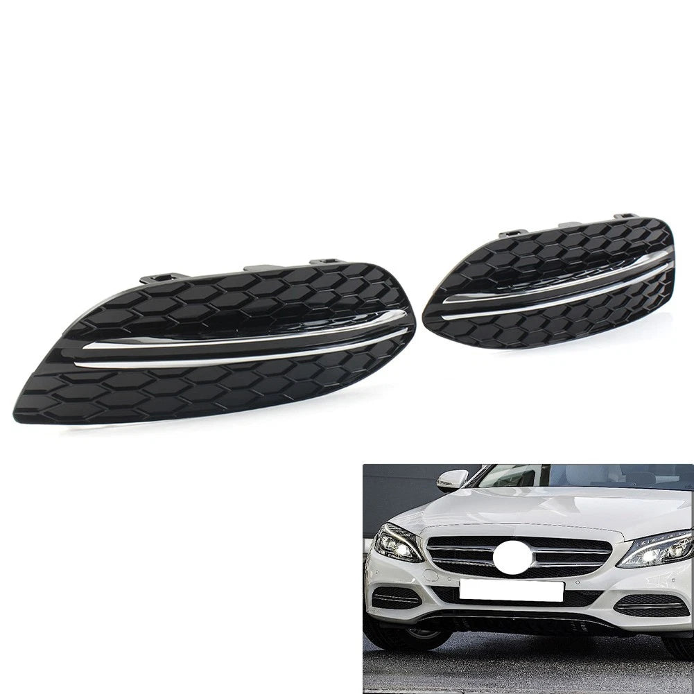 Fog Light Cover for Mercedes Benz C Class W205 C300 (2015–2018)