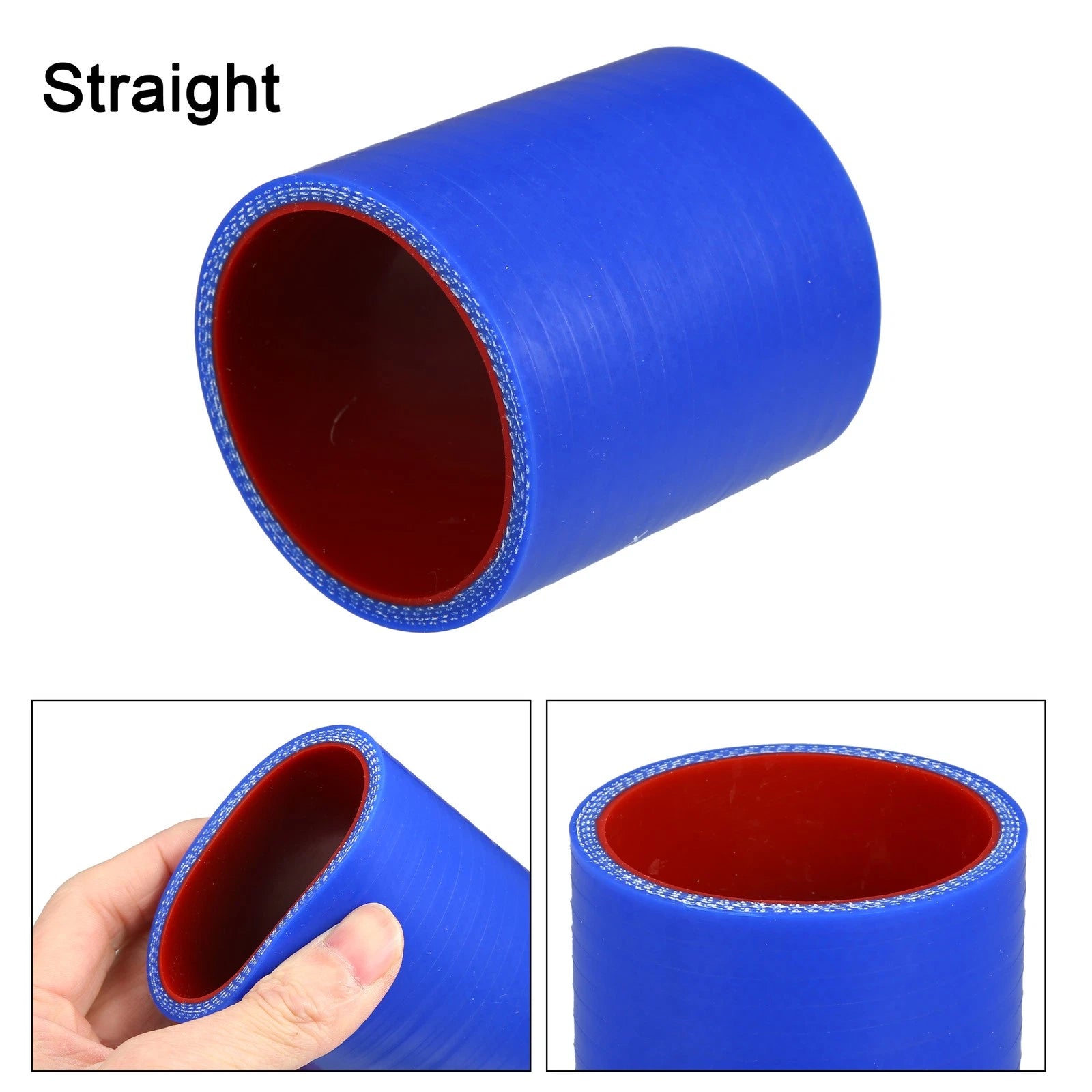 2.24" ID Straight Silicone Reducer Hose for Intercooler (Universal)