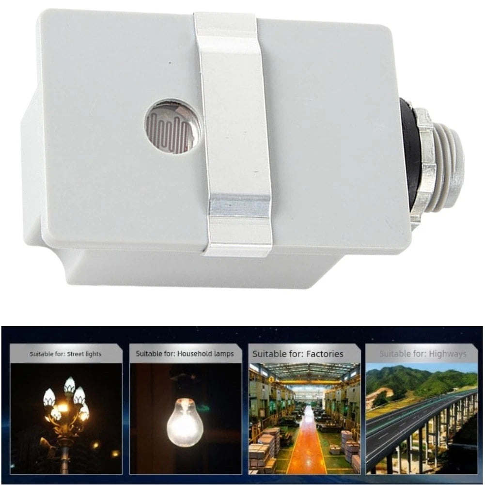 Outdoor Automated Lighting Sensor for Dusk to Dawn Use (Waterproof)