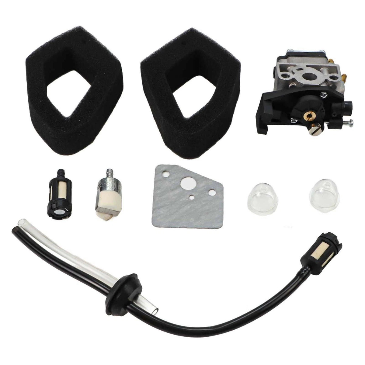 Carburetor Kit for GX25 GX35 Trimmer Mower (Efficient Fuel Flow)