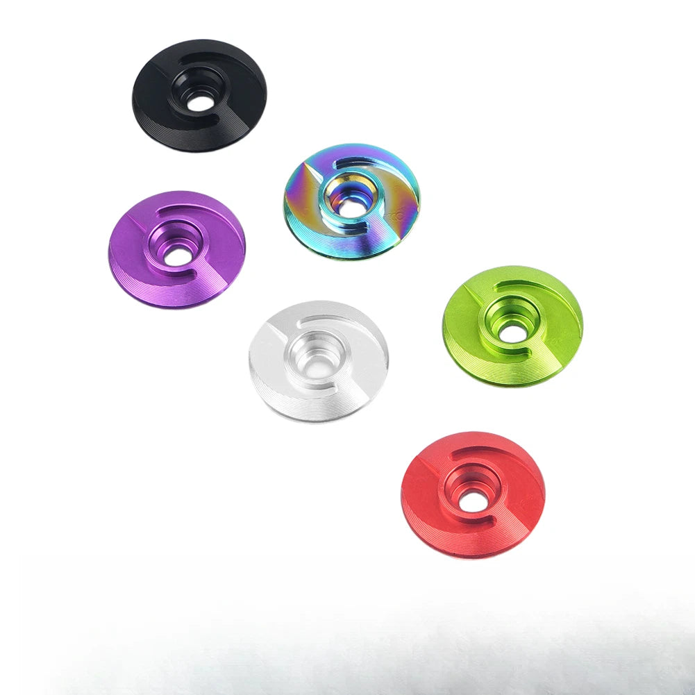 Aluminum Alloy CNC Machined Bike Stem Cap for 32mm Handlebar Stem