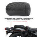 Rear Seat Passenger Cushion for Honda CM 1100 CMX 1100 (2021–2024) Flat Black